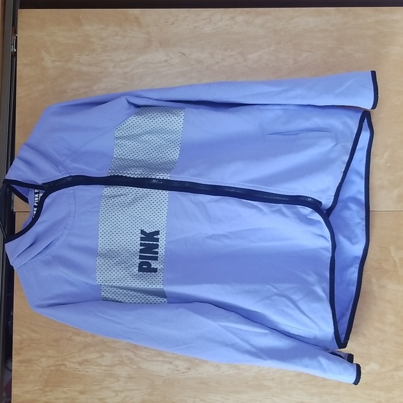 PINK Zip Up Hoodie(L) - Picture 2 of 4